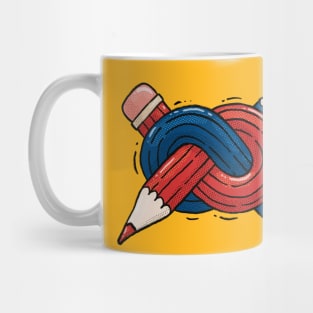 Pencil Knot Mug